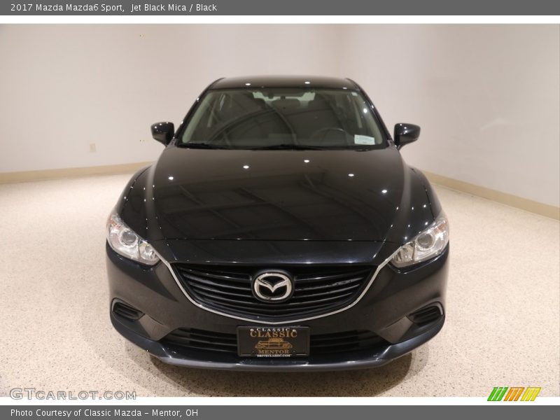 Jet Black Mica / Black 2017 Mazda Mazda6 Sport