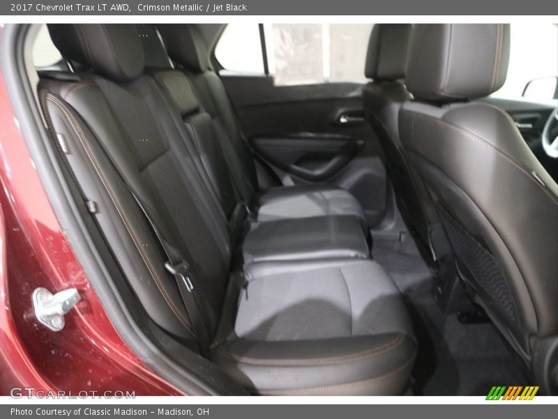 Crimson Metallic / Jet Black 2017 Chevrolet Trax LT AWD