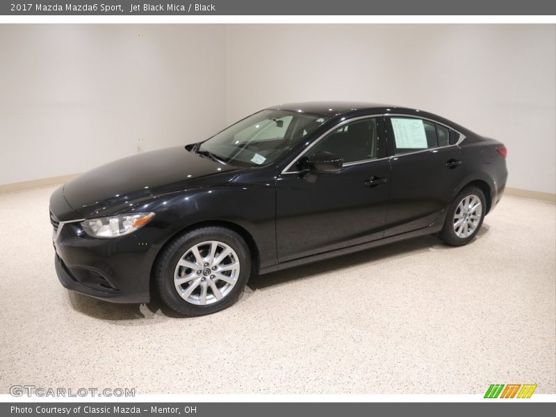 Jet Black Mica / Black 2017 Mazda Mazda6 Sport