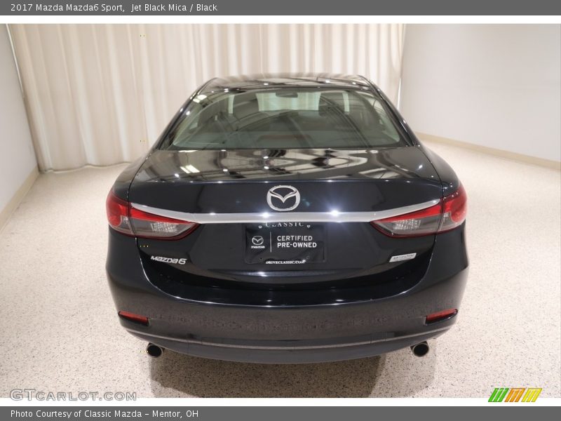 Jet Black Mica / Black 2017 Mazda Mazda6 Sport