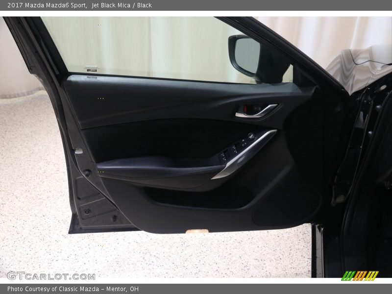 Jet Black Mica / Black 2017 Mazda Mazda6 Sport