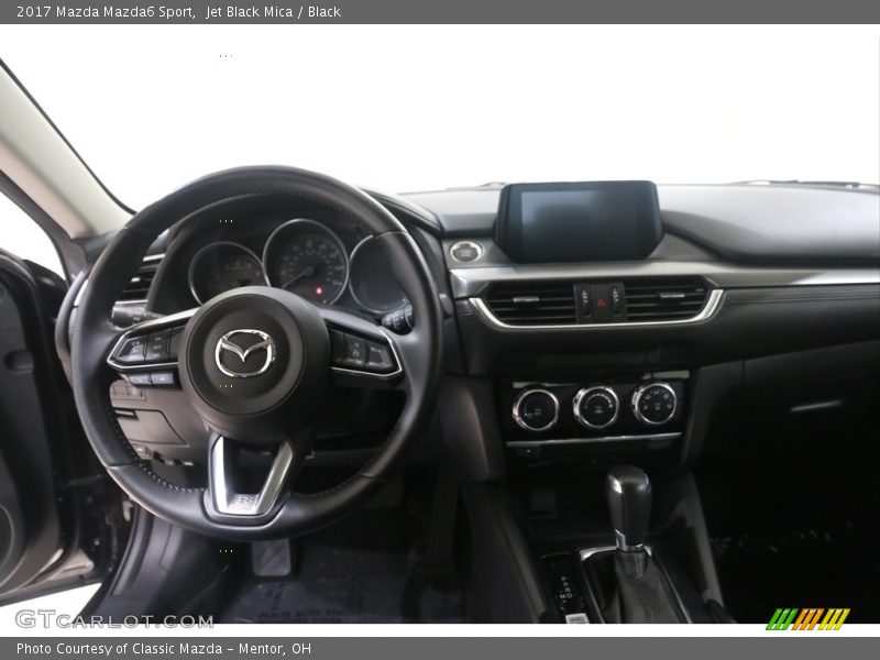 Jet Black Mica / Black 2017 Mazda Mazda6 Sport
