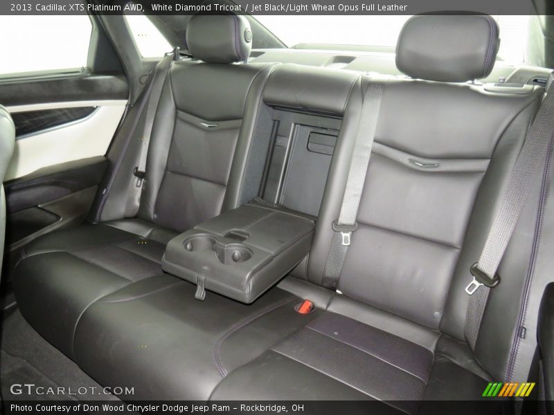 White Diamond Tricoat / Jet Black/Light Wheat Opus Full Leather 2013 Cadillac XTS Platinum AWD