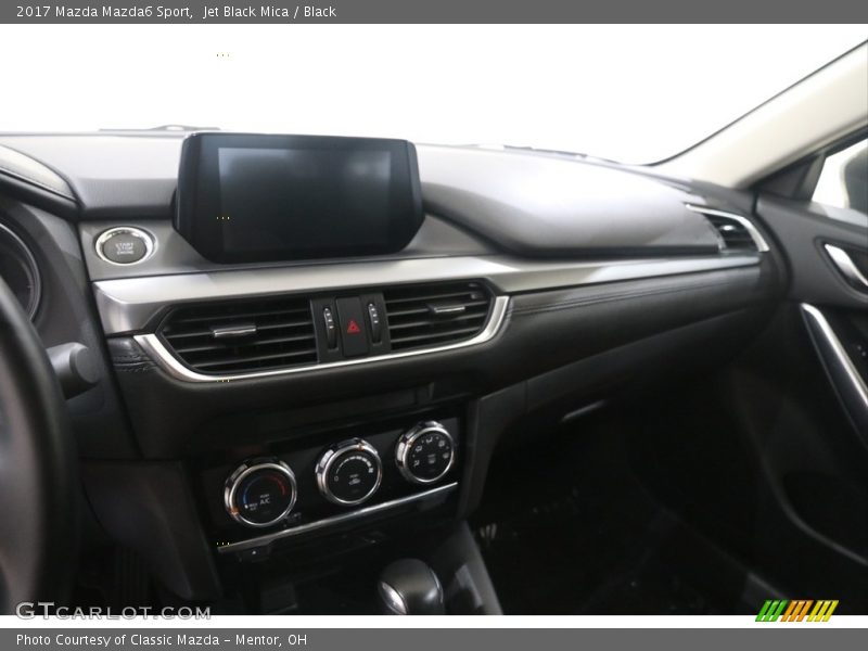 Jet Black Mica / Black 2017 Mazda Mazda6 Sport
