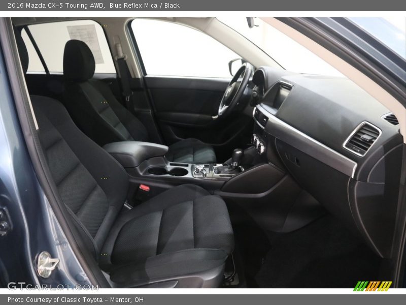 Blue Reflex Mica / Black 2016 Mazda CX-5 Touring AWD