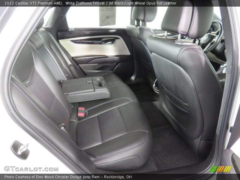 White Diamond Tricoat / Jet Black/Light Wheat Opus Full Leather 2013 Cadillac XTS Platinum AWD