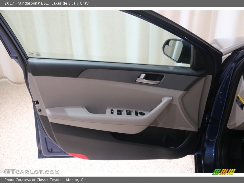 Lakeside Blue / Gray 2017 Hyundai Sonata SE