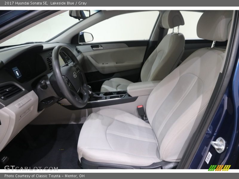 Lakeside Blue / Gray 2017 Hyundai Sonata SE