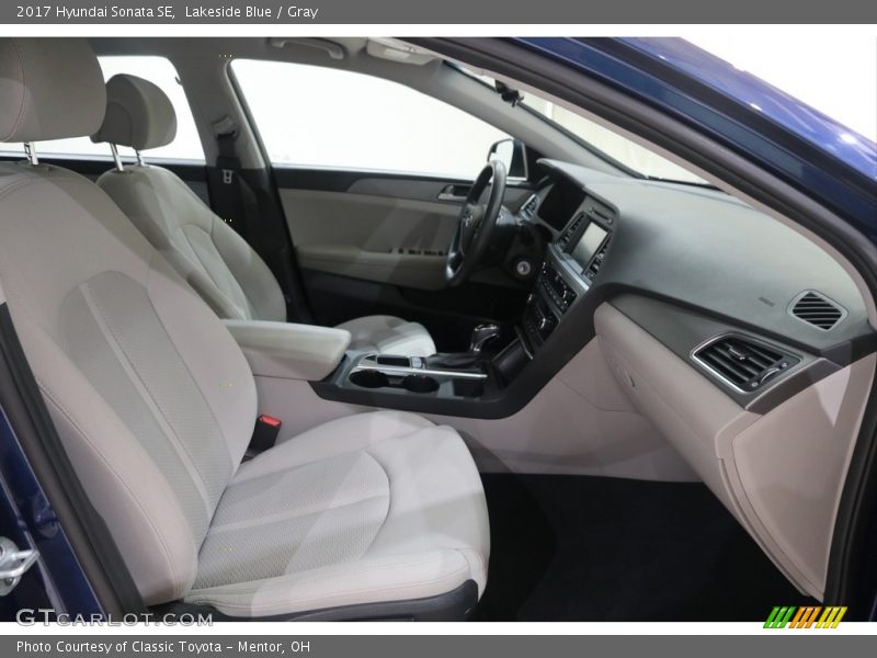 Lakeside Blue / Gray 2017 Hyundai Sonata SE
