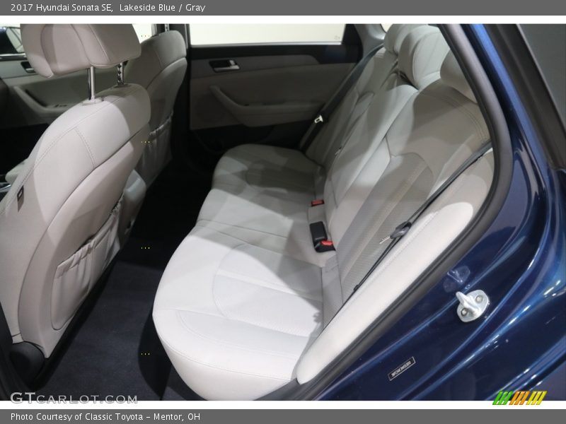 Lakeside Blue / Gray 2017 Hyundai Sonata SE