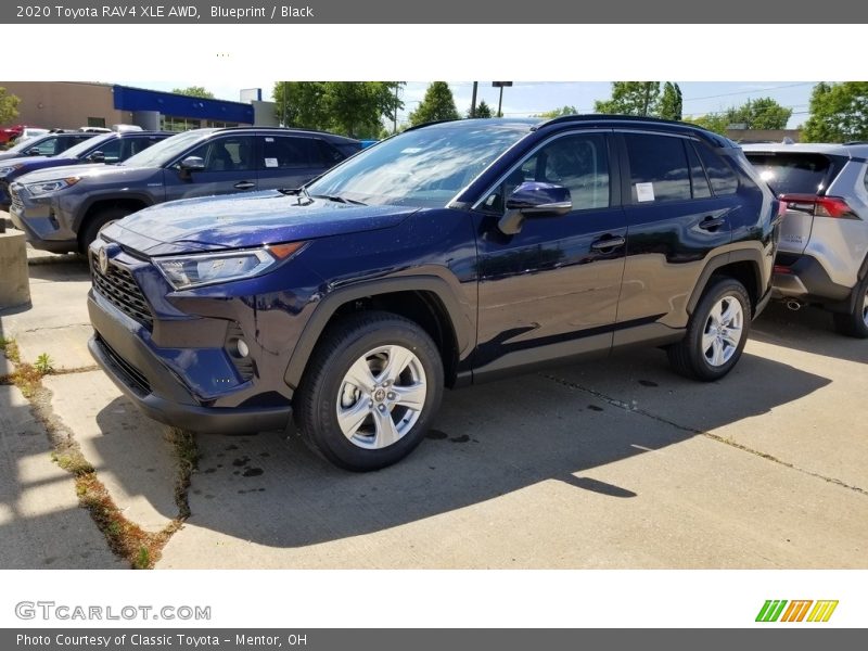 Blueprint / Black 2020 Toyota RAV4 XLE AWD