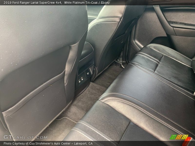 White Platinum Tri-Coat / Ebony 2019 Ford Ranger Lariat SuperCrew 4x4