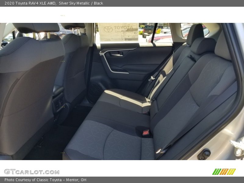 Silver Sky Metallic / Black 2020 Toyota RAV4 XLE AWD