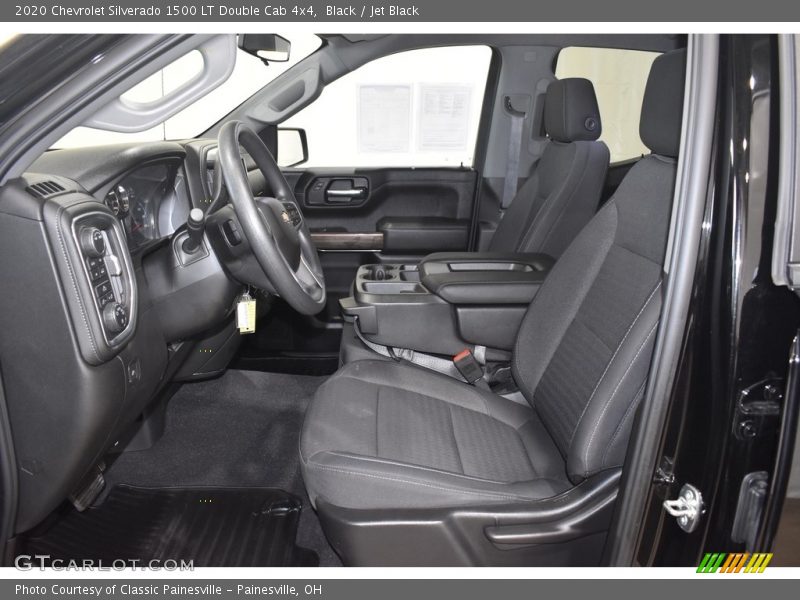 Black / Jet Black 2020 Chevrolet Silverado 1500 LT Double Cab 4x4