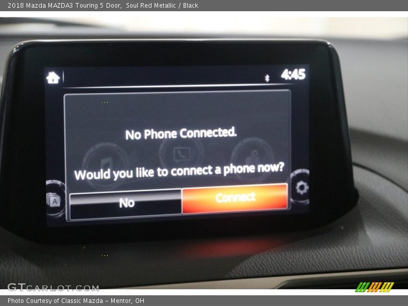 Soul Red Metallic / Black 2018 Mazda MAZDA3 Touring 5 Door