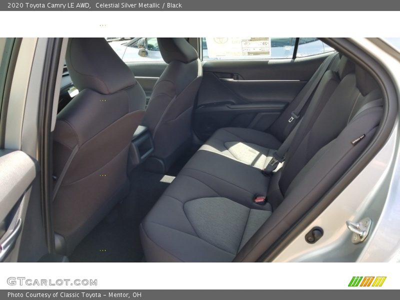 Celestial Silver Metallic / Black 2020 Toyota Camry LE AWD