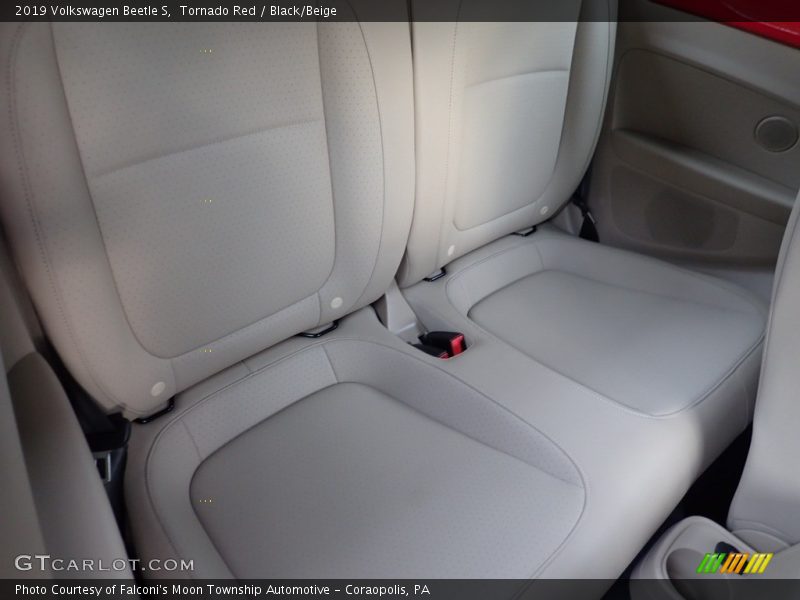 Rear Seat of 2019 Beetle S