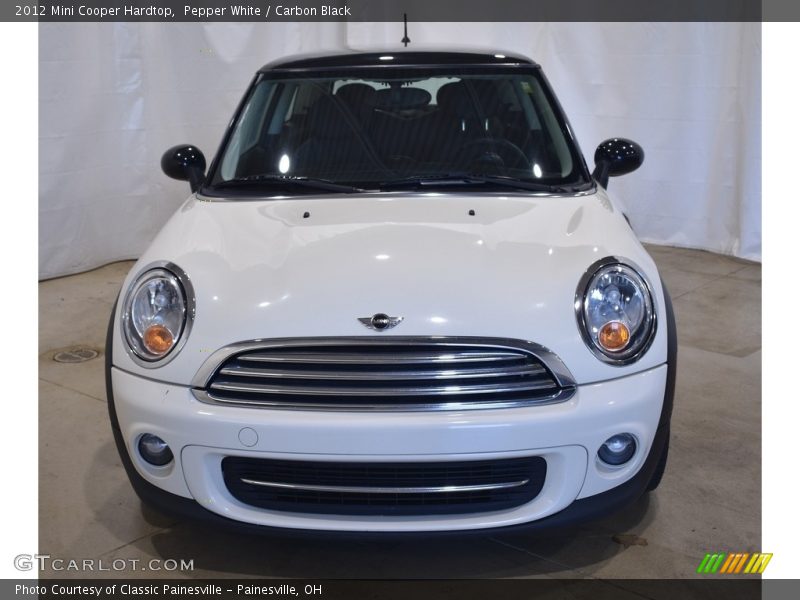 Pepper White / Carbon Black 2012 Mini Cooper Hardtop