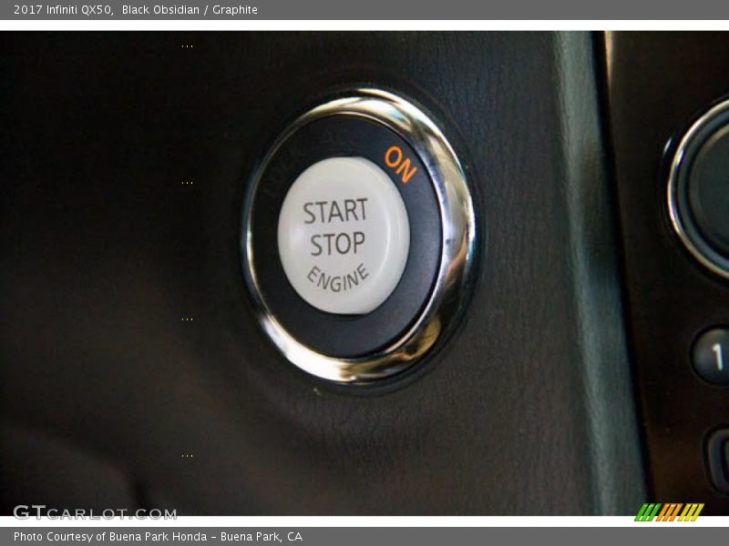 Controls of 2017 QX50 