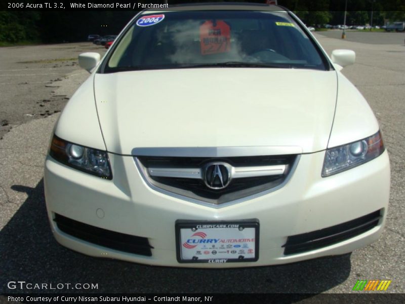 White Diamond Pearl / Parchment 2006 Acura TL 3.2