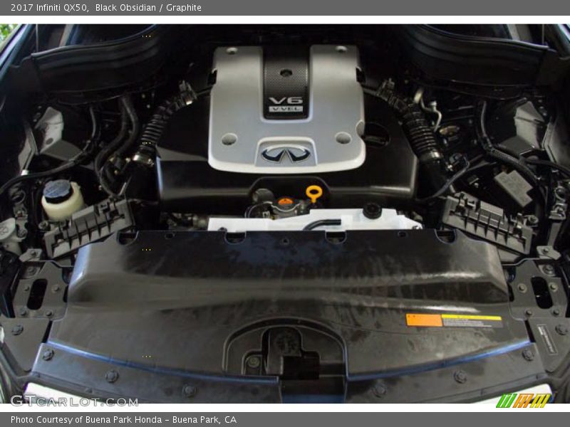  2017 QX50  Engine - 3.7 Liter DOHC 24-Valve CVCTS V6