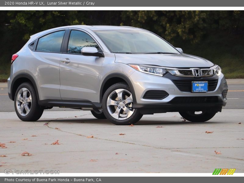 Lunar Silver Metallic / Gray 2020 Honda HR-V LX