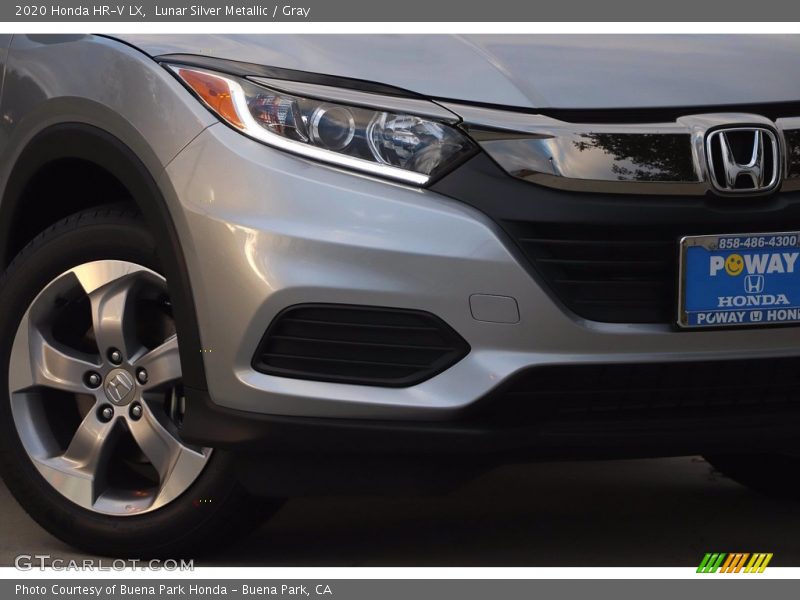 Lunar Silver Metallic / Gray 2020 Honda HR-V LX