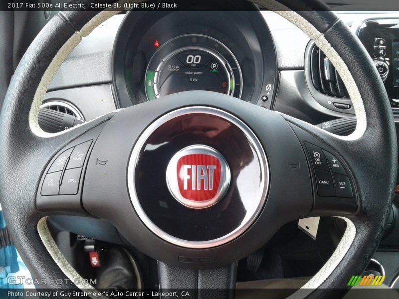  2017 500e All Electric Steering Wheel
