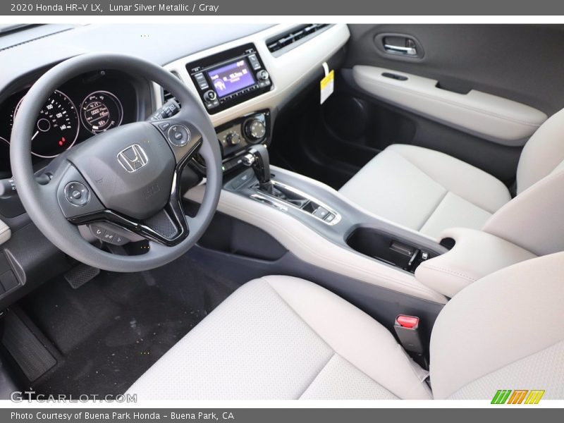 Lunar Silver Metallic / Gray 2020 Honda HR-V LX