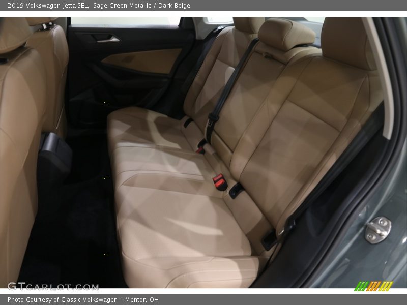 Sage Green Metallic / Dark Beige 2019 Volkswagen Jetta SEL