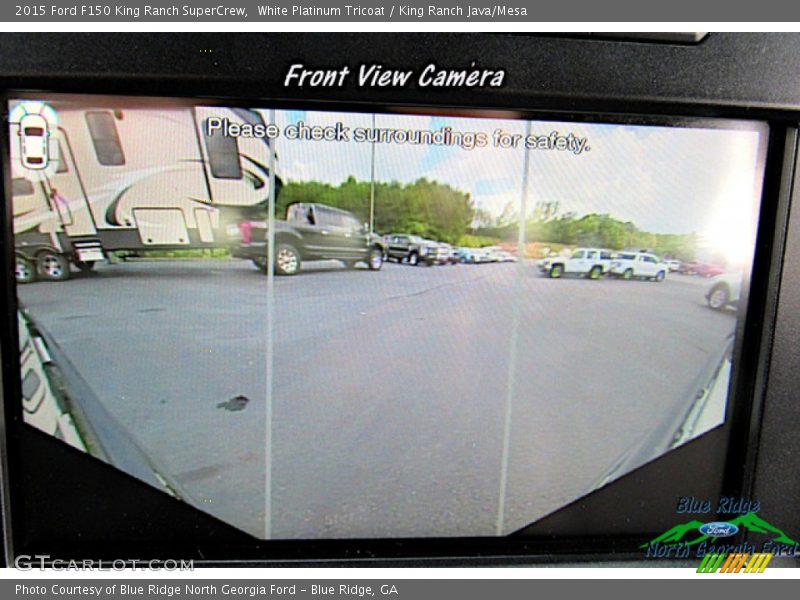 White Platinum Tricoat / King Ranch Java/Mesa 2015 Ford F150 King Ranch SuperCrew
