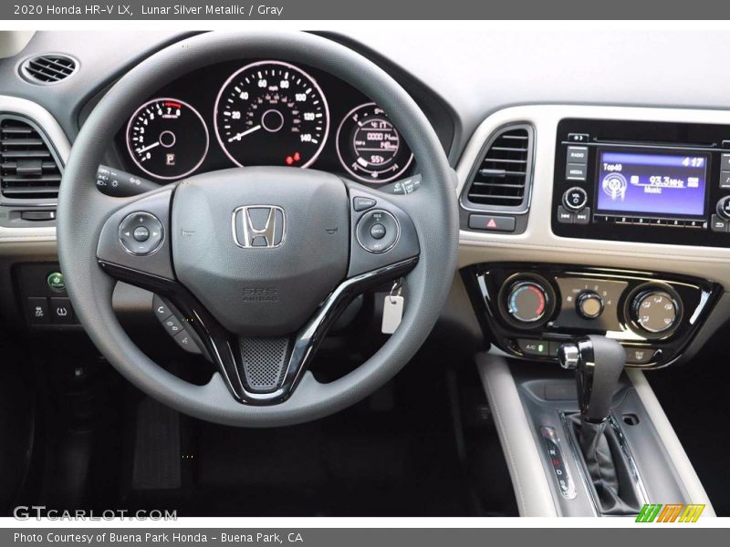 Lunar Silver Metallic / Gray 2020 Honda HR-V LX
