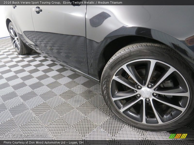 Ebony Twilight Metallic / Medium Titanium 2016 Buick Verano Sport Touring Group