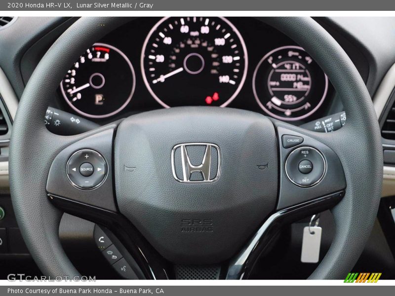 Lunar Silver Metallic / Gray 2020 Honda HR-V LX