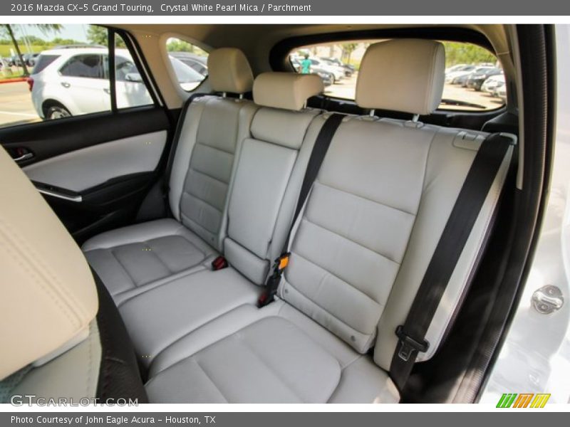 Crystal White Pearl Mica / Parchment 2016 Mazda CX-5 Grand Touring