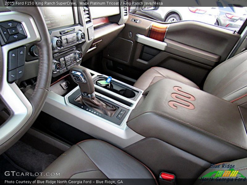White Platinum Tricoat / King Ranch Java/Mesa 2015 Ford F150 King Ranch SuperCrew