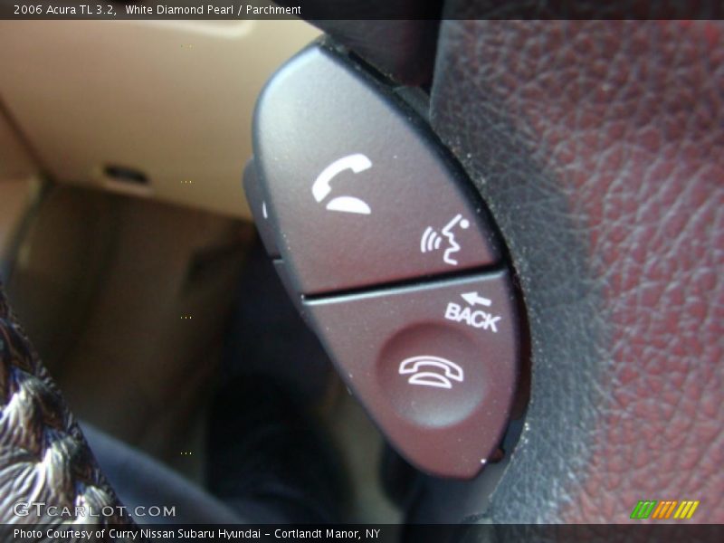 White Diamond Pearl / Parchment 2006 Acura TL 3.2