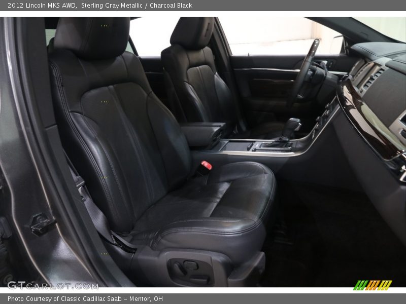 Sterling Gray Metallic / Charcoal Black 2012 Lincoln MKS AWD
