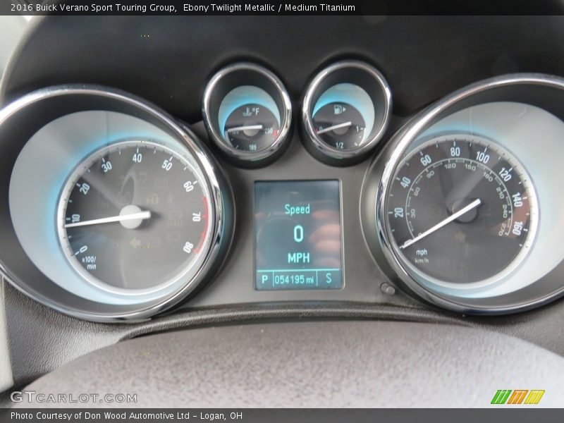 Ebony Twilight Metallic / Medium Titanium 2016 Buick Verano Sport Touring Group