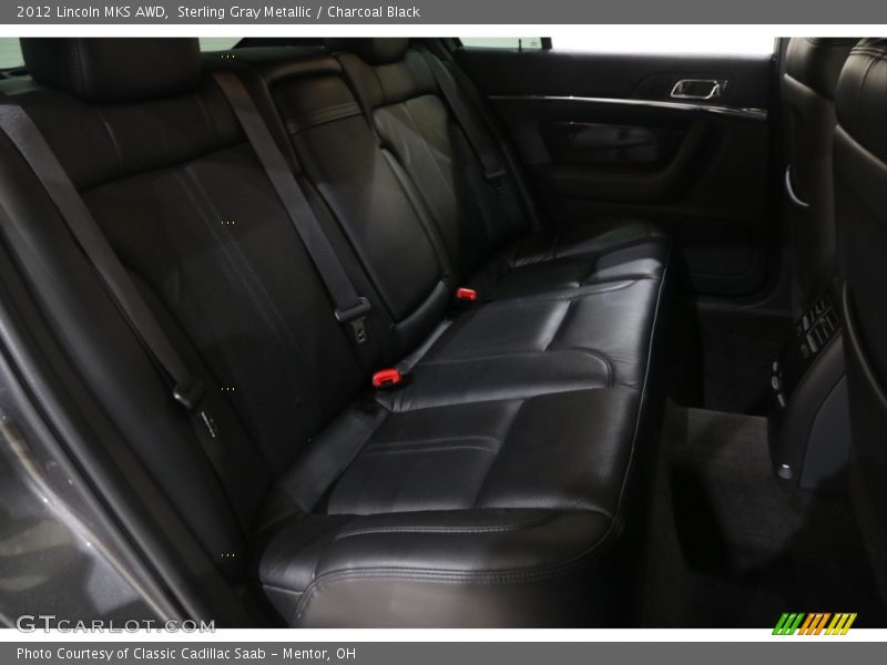 Sterling Gray Metallic / Charcoal Black 2012 Lincoln MKS AWD