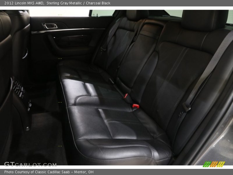 Sterling Gray Metallic / Charcoal Black 2012 Lincoln MKS AWD