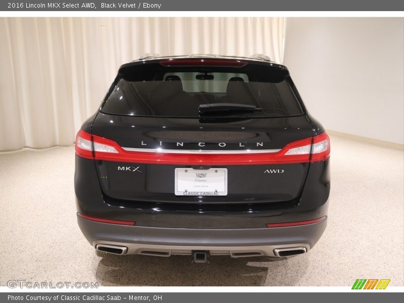 Black Velvet / Ebony 2016 Lincoln MKX Select AWD