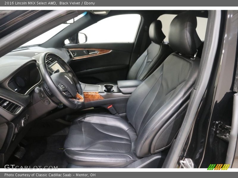  2016 MKX Select AWD Ebony Interior