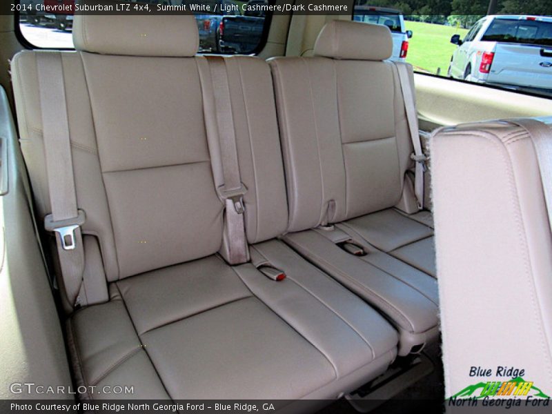 Summit White / Light Cashmere/Dark Cashmere 2014 Chevrolet Suburban LTZ 4x4