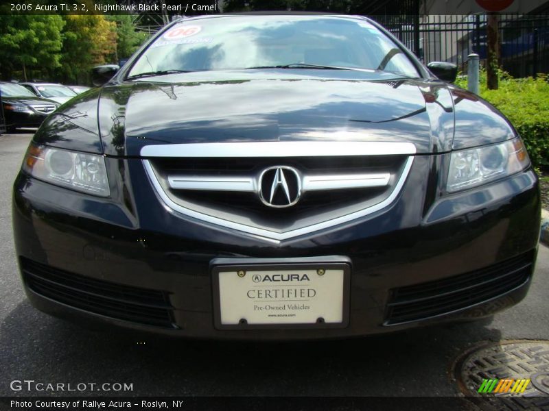 Nighthawk Black Pearl / Camel 2006 Acura TL 3.2