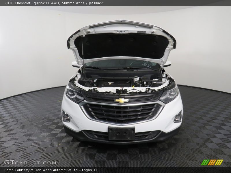 Summit White / Jet Black 2018 Chevrolet Equinox LT AWD