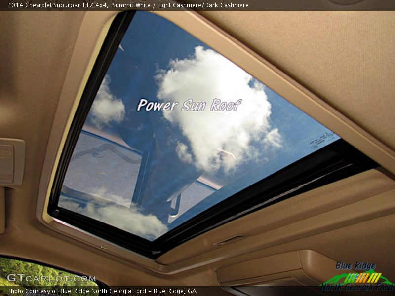 Summit White / Light Cashmere/Dark Cashmere 2014 Chevrolet Suburban LTZ 4x4