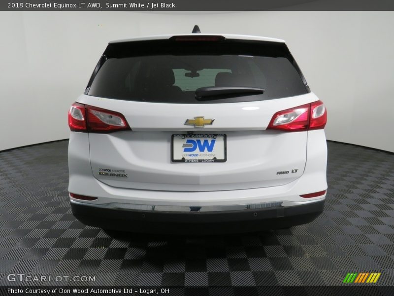 Summit White / Jet Black 2018 Chevrolet Equinox LT AWD