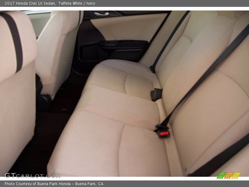 Taffeta White / Ivory 2017 Honda Civic LX Sedan