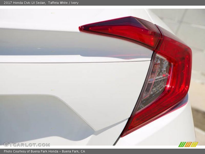 Taffeta White / Ivory 2017 Honda Civic LX Sedan
